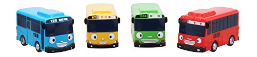 Tayo And Friends Mini Bus Set - Juguetes Para Niños Rogi Tay