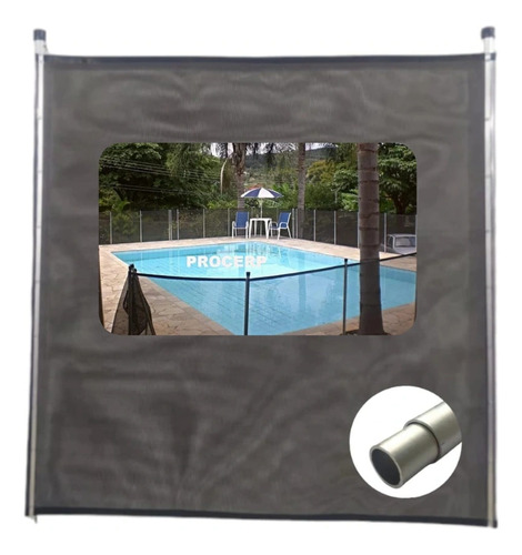 Cerca Removível Para Piscina Procerp - Haste Base Reforçada