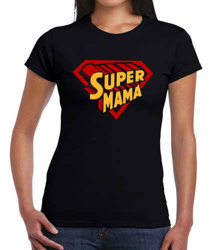 Playera Super Mamá, Superman, Día De Las Madres, Heroína