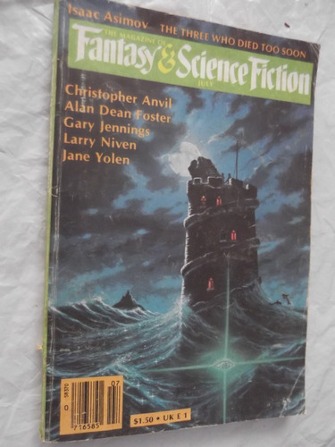 The Magazine Fantasy Science Fiction July 1982 Ingles 