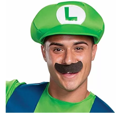 Disguise Disfraz de Mario para hombre, disfraz oficial de Nintendo Super  Mario Bros para adultos con sombrero y bigote, Rojo 