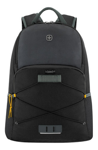 Wenger Mochila Trayl Para Laptop De 15.6 Pulgadas, Negra Color Negro Diseño De La Tela Poliéster