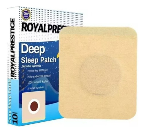 10 Parche Relajantes Control De Sueño Ayuda Imsomnio