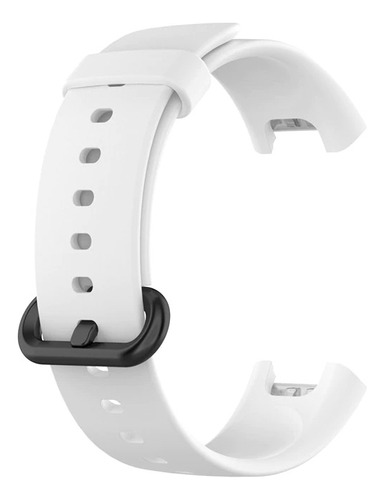 Pulsera compatible con Redmi Watch 2 Lite de silicona de color blanco