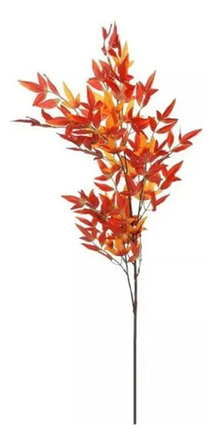 Ramo Hojas Otoño Varilla Grande 118 Cms X3 Acer