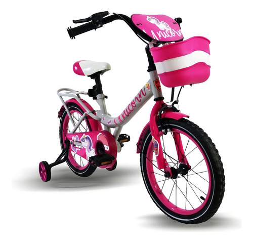 Bicicleta urbana infantil Terrafit Minerva R20 tamaño del cuadro Único color rosa