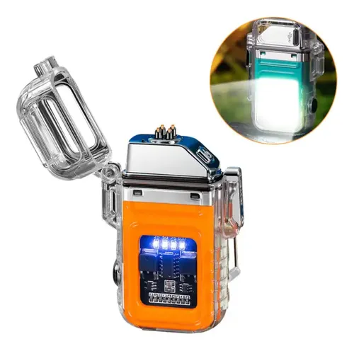 comprar Encendedor Plasma Arco Impermeable Recargable Usb C Con Luz