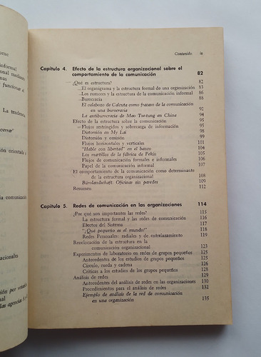 La Comunicación En Las Organizaciones - E. Rogers Y R.rogers (Usado)