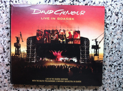 David Gilmour Pink Floyd Live In Gdansk 2 Cds 