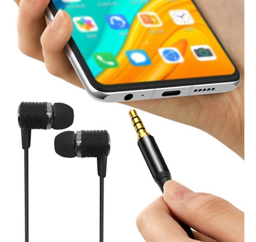 Audifonos Alambricos Celular Manos Libres Microfono In Ear