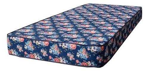 Colchon 1 Plaza Plus Espuma 80 X 185 X 13 Dormire Color Azul