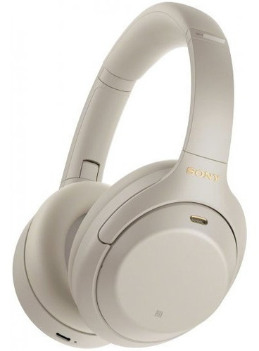 Imagen 1 de 1 de Sony Silver Wireless Noise Canceling Over-ear Headphones 