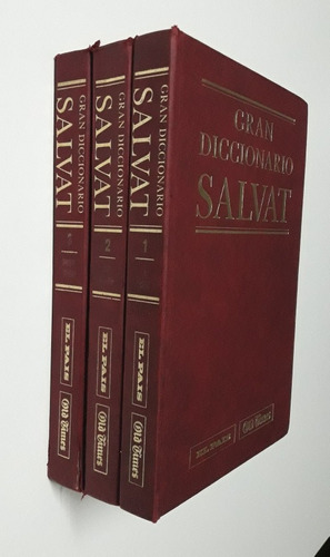 Gran Diccionario Enciclopédico Salvat. Colección 3 Tomos