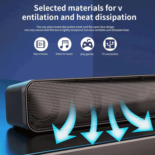 Bocina Bluetooth Bocinas Para Pc Barras De Sonido Altavoces
