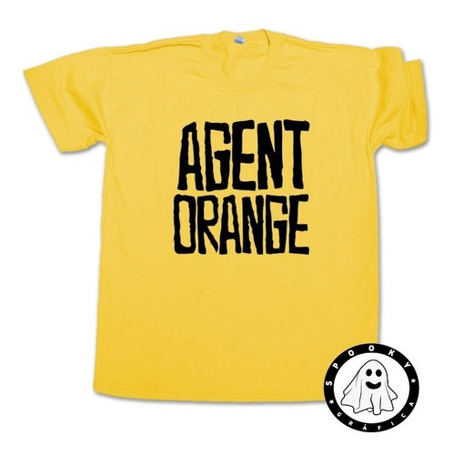 Remera Agent Orange Algodón Punk Hardcore Surf Skate