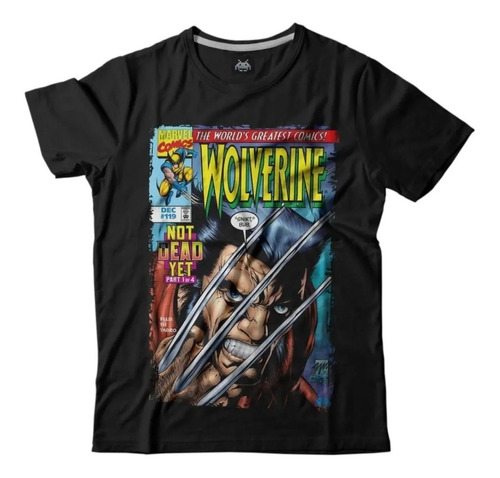 Remera Wolverine Algodon Premium