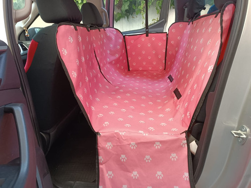 Protector Funda De Asiento Para Auto Perros Mascotas, Rosado