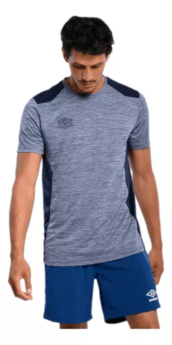 Remera Umbro Hombre Pro Training Marl Azul - S/C — Menpi