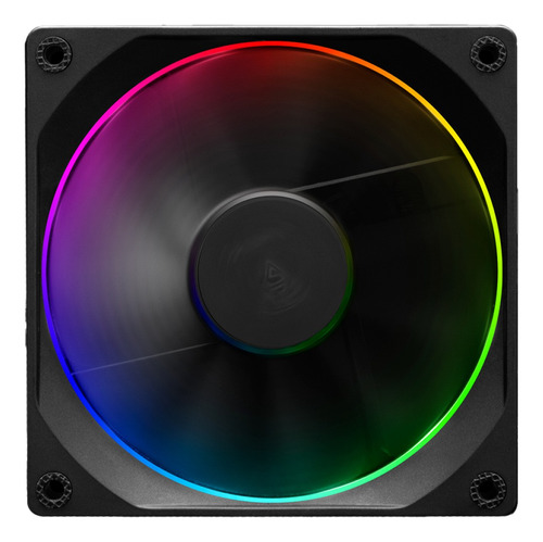 Kit con 3 ventiladores Rgb Gamdias Aeolus M3 1203r Argb Black