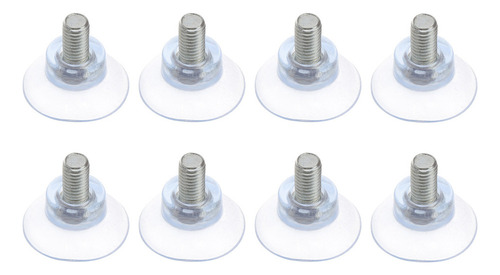 Ventosa De Mesa Con Tornillo De Vidrio Anticolisión, 8 Unida