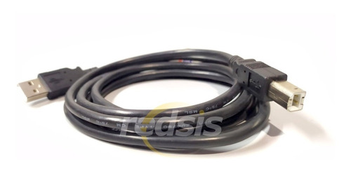Cable De Datos Usb-b Para Impresora 1.5m Universal Paq30unds