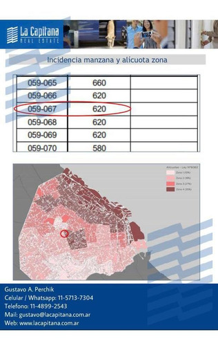 Terreno - Caballito Norte- Donato Alvarez Al 1600 *esquina* Dr. Luis Belaustegui Para 1532m2 Vendibles