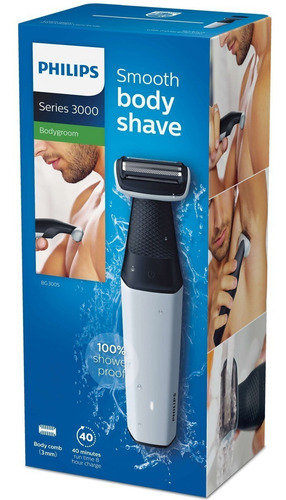 Afeitadora Corporal Masculina Philips Apta Ducha Bg3005/15