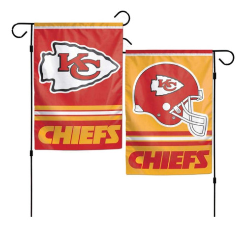 Bandera De Jardín Nfl Kansas City Chiefs, 11 X 15