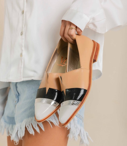 Zapatos Cuero Vacuno Valeria Lingeris Talle 40