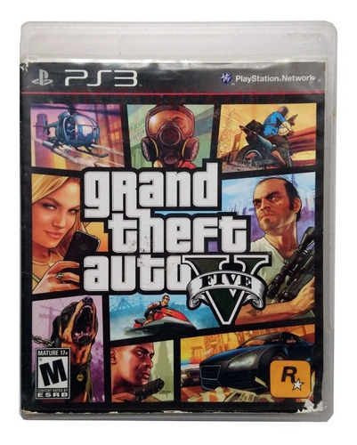 Grand Theft Auto V Playstation Ps3