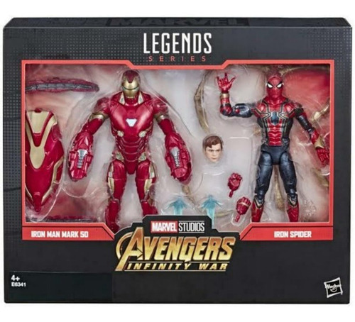Iron Spider Man Iron Man Mark 50 Marvel Legends Infinity War