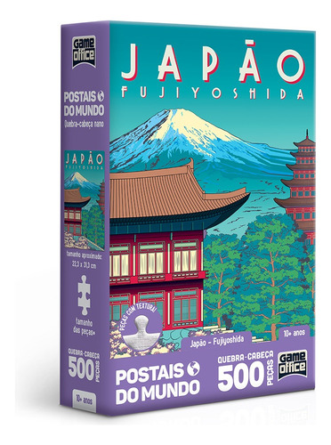 Postais Do Mundo Japão Qc 500 Peças Nano G.office Toyster