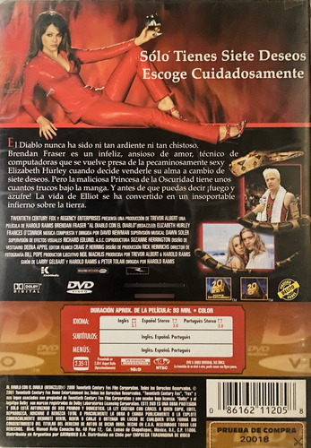Al Diablo Con El Diablo - Bedazzled - Dvd (Usado)