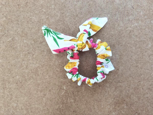 Xuxinha De Cabelo Xuxa Scrunchie Tamanho Mini Lacinho Com Nó