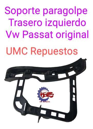 Soporte Paragolpe Trasero Izquierdo Vw Passat Original