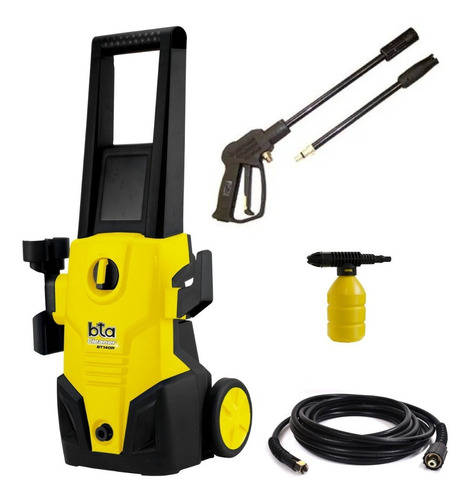 Hidrolavadora eléctrica Bta Tools BT160R de 1600W con 135bar de presión máxima 220V - 50Hz