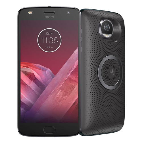 Smartphone Moto Z2 Play Sound Edition 64gb Platinum Lacrado