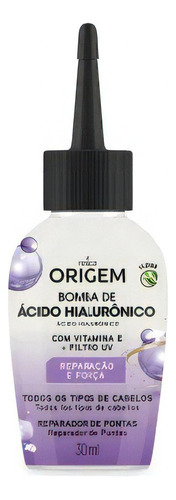 Reparador De Pontas 30ml Origem Acido Hialironico+vitamina E