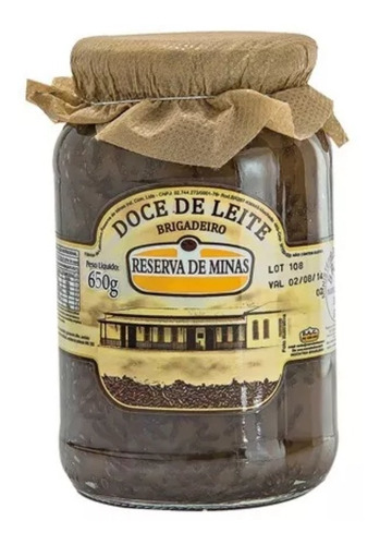 Doces De Leite Reserva De Minas Caixa Com 15 Vidros