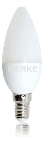 Lámpara Led Vela E14 4,5w Fría Werke - Pack X 100 Un. Color De La Luz Fria