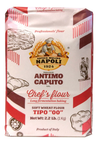 Antico Molino Caputo Chef's Harina Tipo  00  2.2 Lbs (cuatro