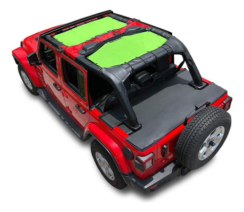 Jeep Wrangler Sun Shade Jl Unlimited  Puertas Delanter...