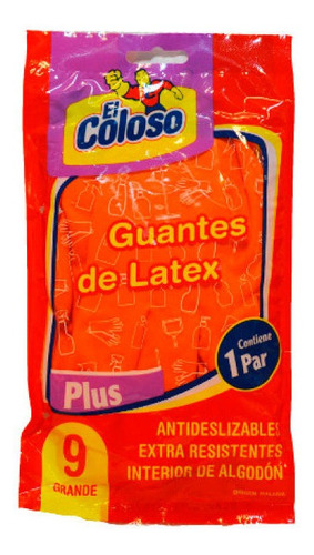 El Coloso Guantes Plus Gran. 