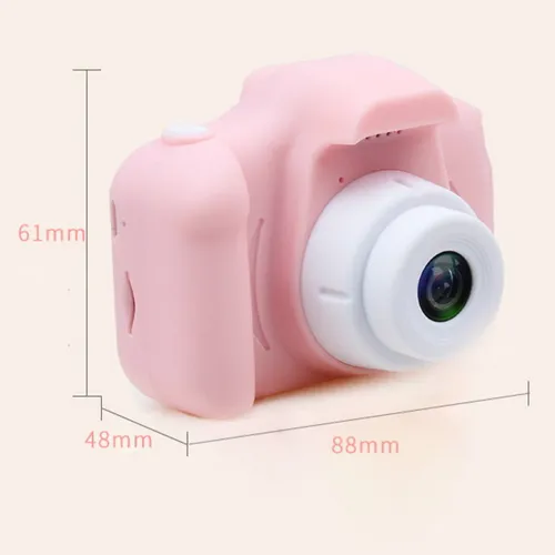 Cámara De Fotos Y Videos Infantil Instantanea + Micro Sd 8gb