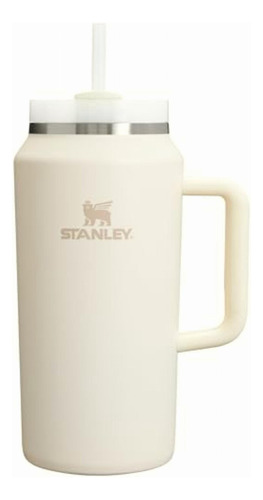 Stanley Quencher H2.0 Flowstate Vaso Aislado Al Aspiradora Color Crema 2.0