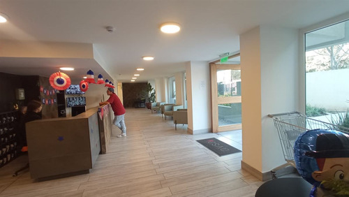Departamento En Arriendo De 1 Dorm Plaza Zañartu, Ñuñoa
