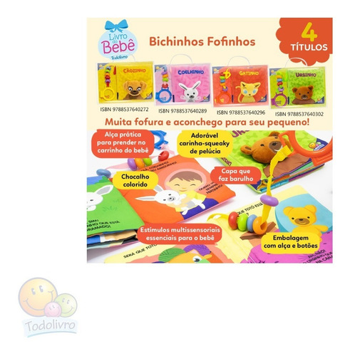 Livrinho Fofinho - Bichinhos - Gatinho! Todolivro