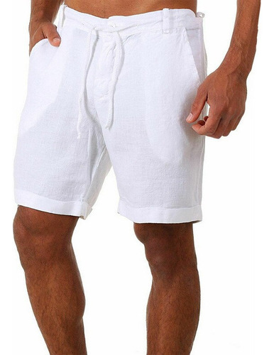 Pantalones Pantalones Cortos De Lino Para Hombre Pantalones