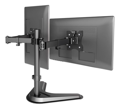 Claiks Dual Monitor Monitor, Brazo De Monitor Ajustable Ergo