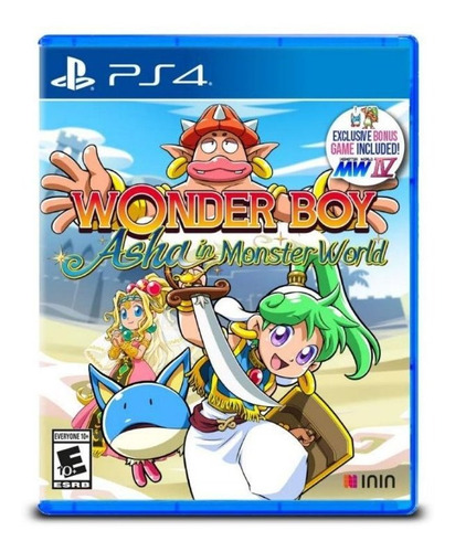 Wonder Boy Asha In Monster World  Ps4 - Físico Lacrado